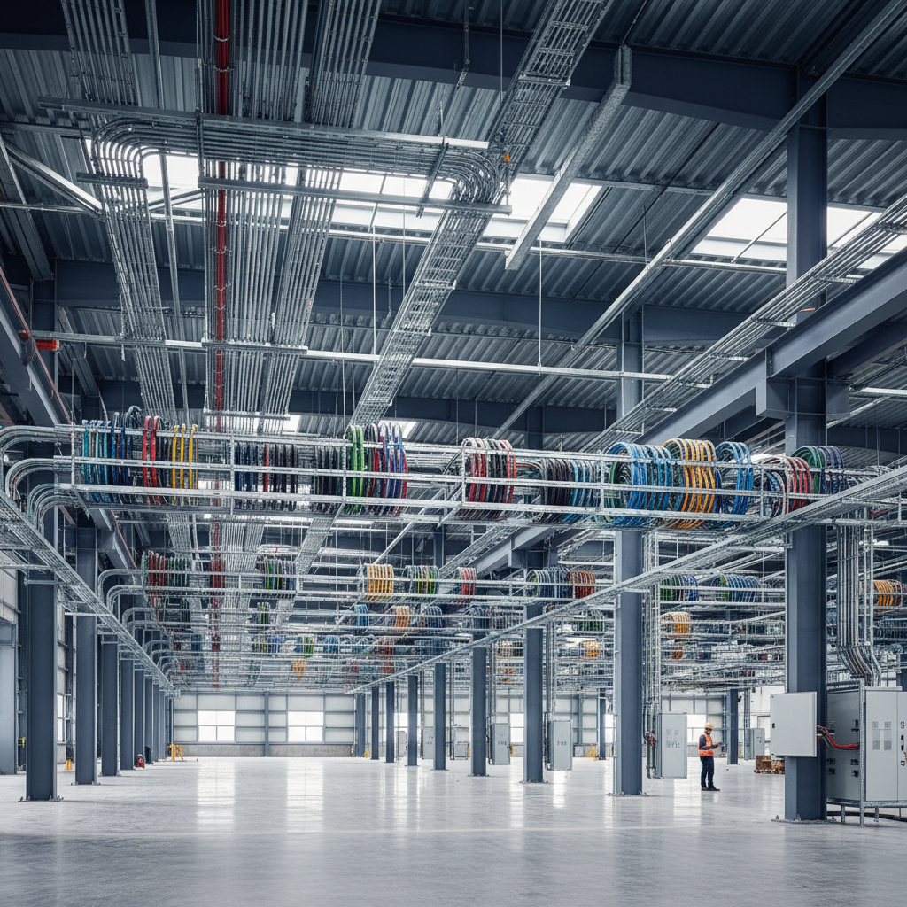 Commercial electrical wiring installation